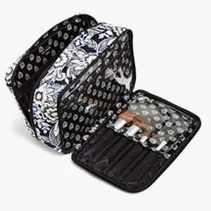Vera Bradley Snow Lotus Makeup Bag